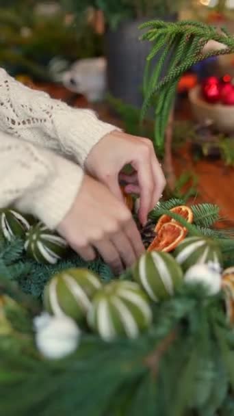크리스마스 정신은 가게에 분명하다 고품질 — 비디오