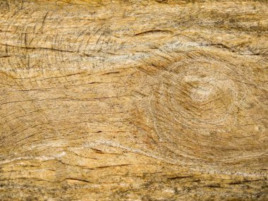 Eski ahşap yüzey kavisli, yakın plan.