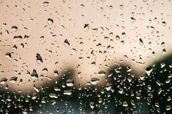 Παρμπρίζ Πτώση Βροχής Θαμπάδα Φόντο Σχεδιασμό Πρότυπο Φόντο Βροχερή Εποχή — Φωτογραφία Αρχείου