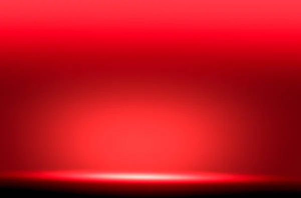 Rojo Abstracto Gradiente Luz Blanco Estudio Presentación Plantilla Fondo Telón — Foto de Stock