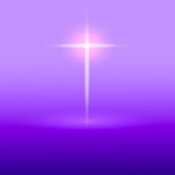 Абстрактный Фиолетовый Градиент Символ Крест Дизайн Шаблон Фона Баннер Обложки — стоковое фото