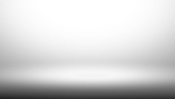 Gradient gray studio room for product display