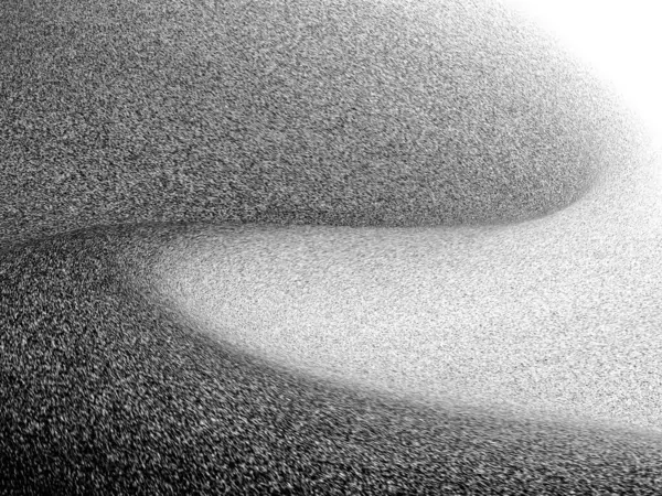 Siyah ve beyaz tanecikler arkaplan tasarlamak için soyut arkaplan