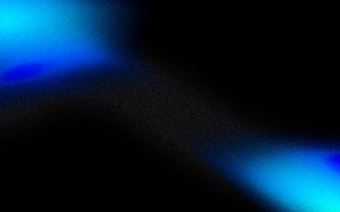 Soyut arkaplan parlayan açık mavi siyah kaba desen gürültü tahıl çizim tasarım element kapağı