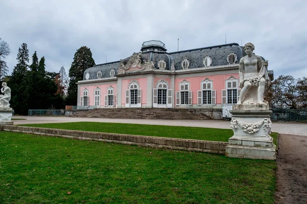 Schloss Benrath Στη Γερμανική Πόλη Του Ντίσελντορφ — Φωτογραφία Αρχείου