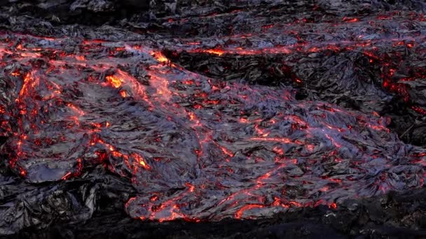 2021年冰岛Geldingadal火山爆发 — 图库视频影像