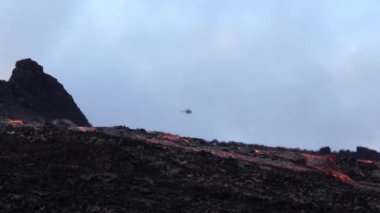 Volcanic eruption in Geldingadal Iceland 2021