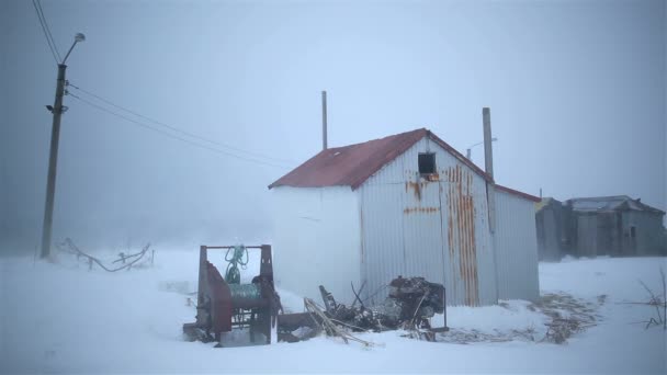 Kuzey Kutbu Adası Zlanda Dan Kış Manzaraları — Stok video