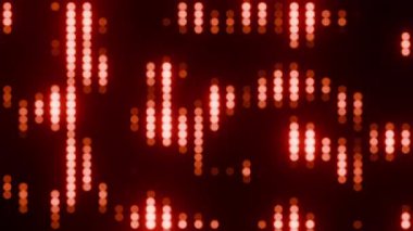 Soyut ışık ızgarası arka plan canlandırması dikişsiz döngü