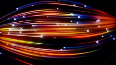 Yaratıcı çizgiler konsepti animasyonu