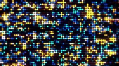 Noktalı soyut arkaplan disko ışıkları canlandırması