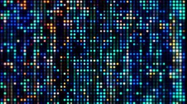 Noktalı soyut arkaplan disko ışıkları canlandırması