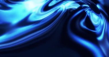 Mavi ile girdaplı soyut video arkaplanı