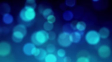 Soyut mavi Bokeh ışıkları Noel, düğün, yeni yıl, kutlama için arka plan