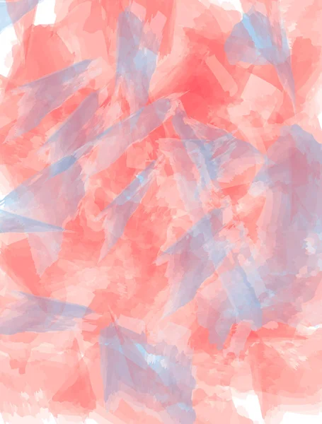 水彩ぬれたウォッシュスプラッシュ抽象的な招待状の背景ベクトルイラスト — ストックベクタ