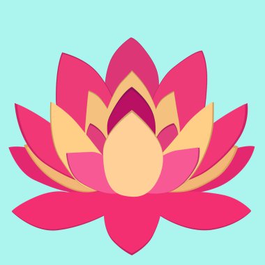 Çiçek kavramı arkaplan illüstrasyonu