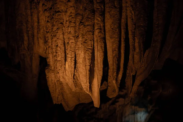 Stalagtite Soft Light Hangs Mammoth Cave National Park — Stock Photo, Image