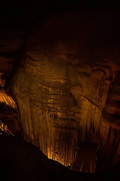 猛犸象洞穴国家公园里冰冻的尼亚加拉的俯瞰 — 图库照片