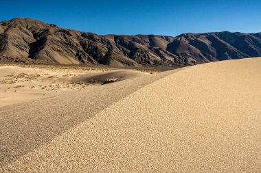 Smooth Crest Of Dunes In The Panamint Valley of Death Valley