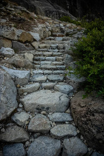 Stone Steps Trail Grand Canyon Tuolumne Yosemite — Stock Photo, Image