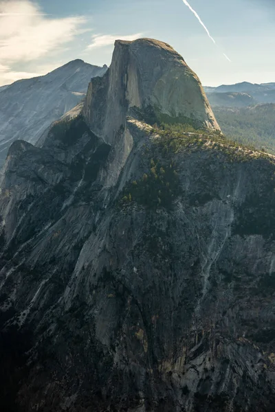 Half Dome Looms Yosemite Valley Glacier Point Summer — Stock Photo, Image