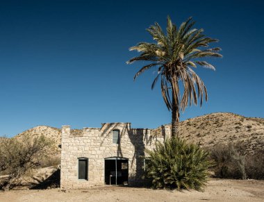 Big Bend Ulusal Parkı 'ndaki Kaplıcalarda Büyük Palmiye Ağacı İnşa Etmek
