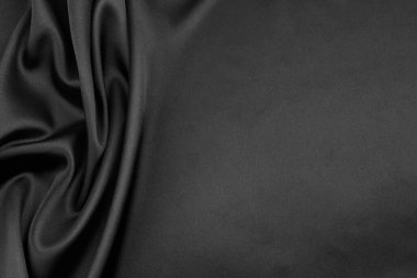 Doku siyah saten, ipek arkaplan