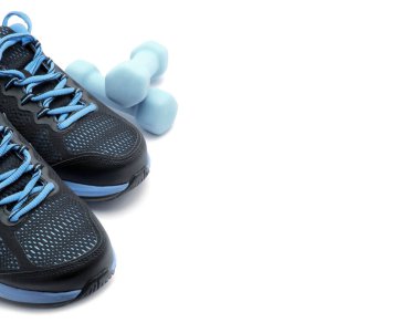 Beyazda izole edilmiş spor için farklı araçlar