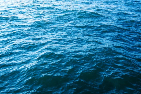 Mavi Deniz Suyu Arka Plan Dokusu — Stok fotoğraf