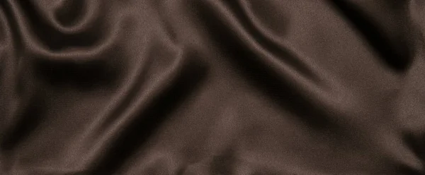 Texture Brown Satin Silk Background — Stock Photo, Image