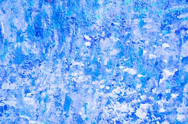 Hand Painted Blue Watercolor Background — Stock Photo, Image