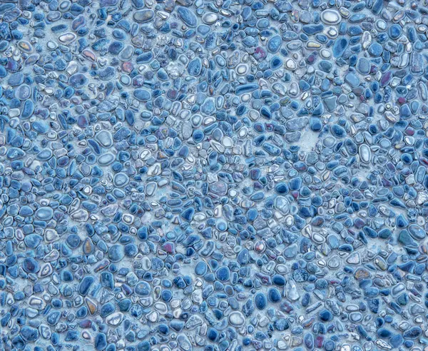 Blue Stones Background Texture Close — Stock Photo, Image