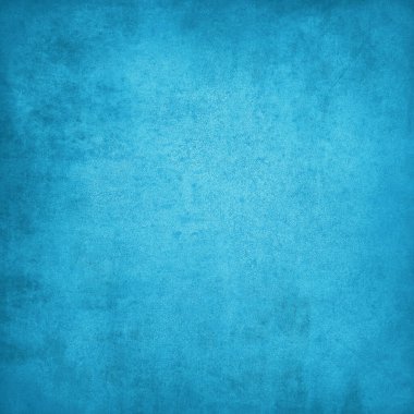 Grunge mavi duvar arkaplanı veya dokusu
