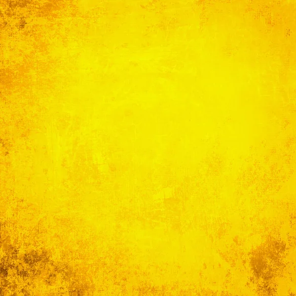 質感の背景のための黄色のグランジ壁 ストック画像