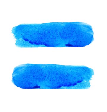 Suluboya tarzında mavi soyut arkaplan