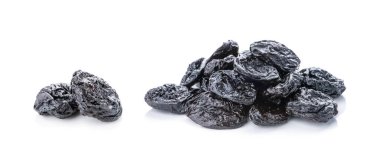 Kuru erikler beyaz arkaplanda izole edildi