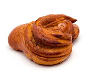 beyaz izole lezzetli topuz