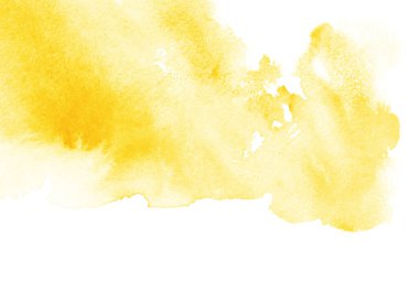 Arkaplan için soyut açık sarı suluboya.