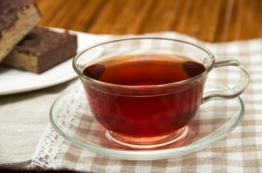 fincan çay ve gözleme