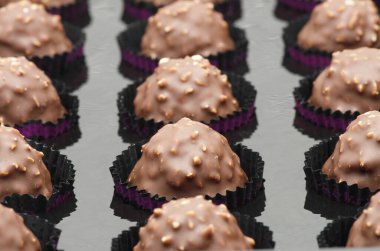 çikolata şekerleme yakın çekim