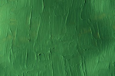 Sanatçı yağı yeşil arkaplan dokusu boyar