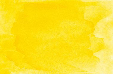 El boyası sarı suluboya arka plan.