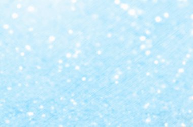 Mavi parlak Noel ışıkları. Bulanık arka plan