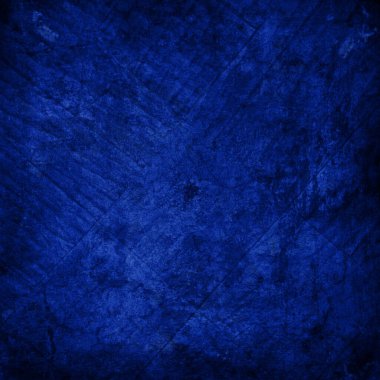 Metin için alanı olan Grunge mavi arkaplan