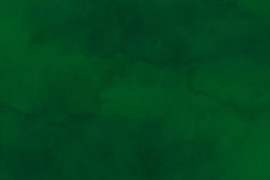 El boyası yeşil suluboya arka plan.