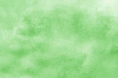 Suluboya olarak yeşil soyut arkaplan