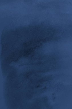 El boyası mavi suluboya arka plan.