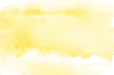 Arkaplan için soyut açık sarı suluboya.