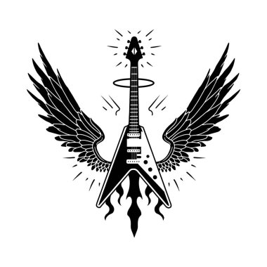 Guitar Logosu En İyi VECTOR