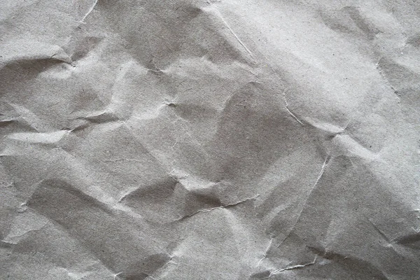 Gyűrött Papír Karton Újrahasznosított Papír Lap — Stock Fotó